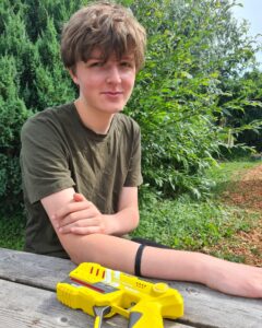 Alec, eigenaar van 123lasergamehuren.nl